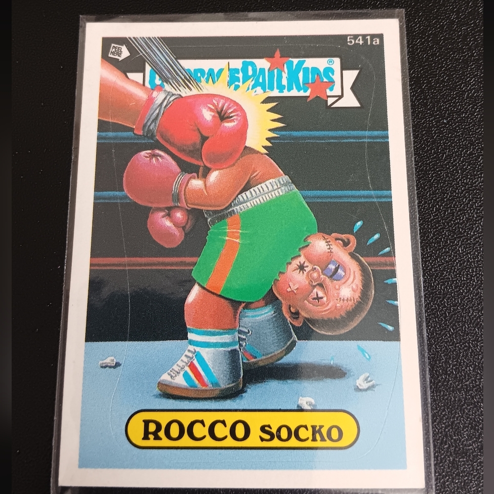 Garbage Pail Kids Rocco Socko Trading Card